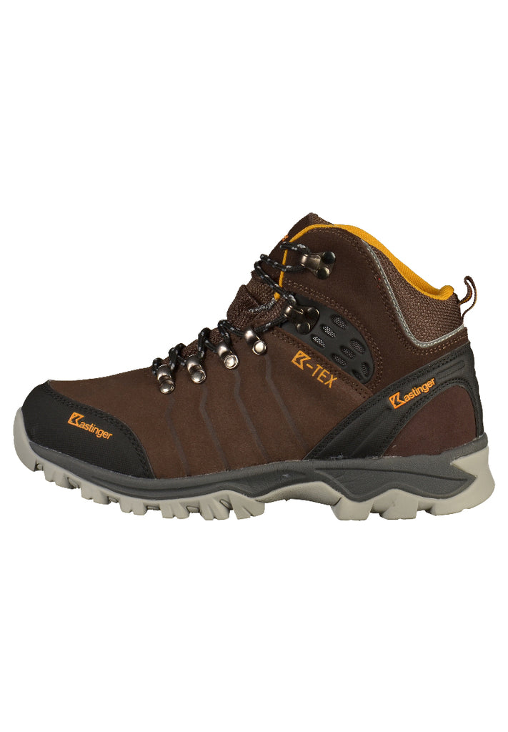 Kastinger Wanderschuhe Lederimitat/Textil Braun - surf4shoes