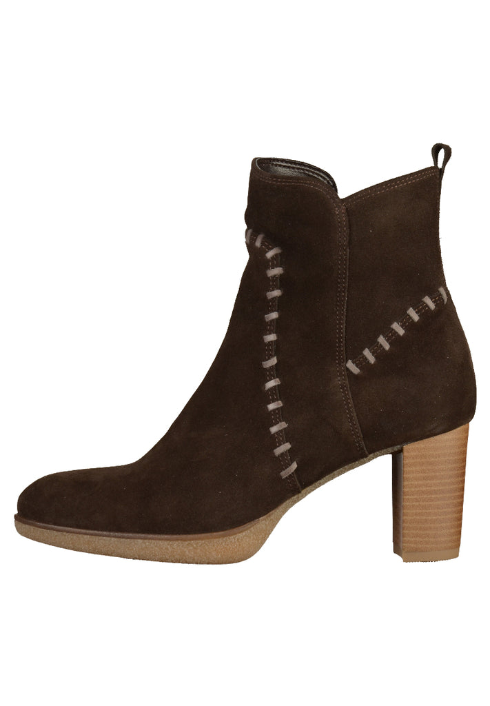 Jenny Stiefelette Veloursleder Moro - surf4shoes