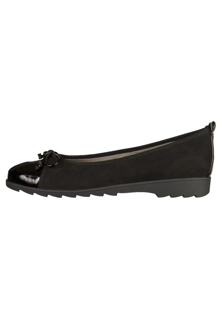 Jenny Pumps Lederimitat Schwarz - surf4shoes