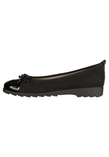Jenny Pumps Lederimitat Schwarz - surf4shoes