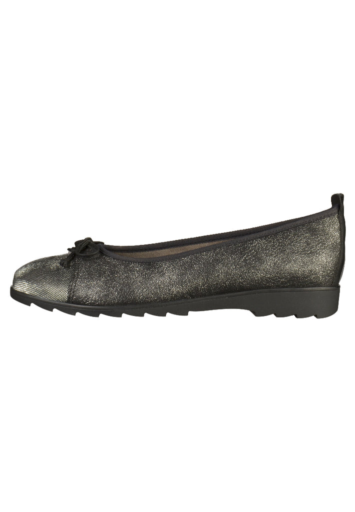 Jenny Pumps Lederimitat Silber - surf4shoes
