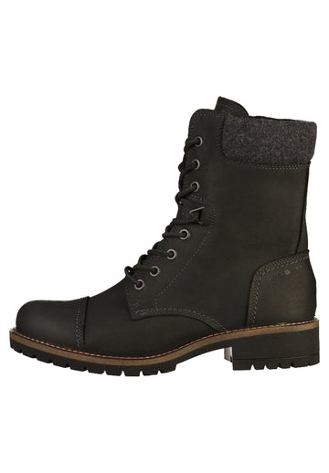 ecco Stiefelette Leder Schwarz - surf4shoes