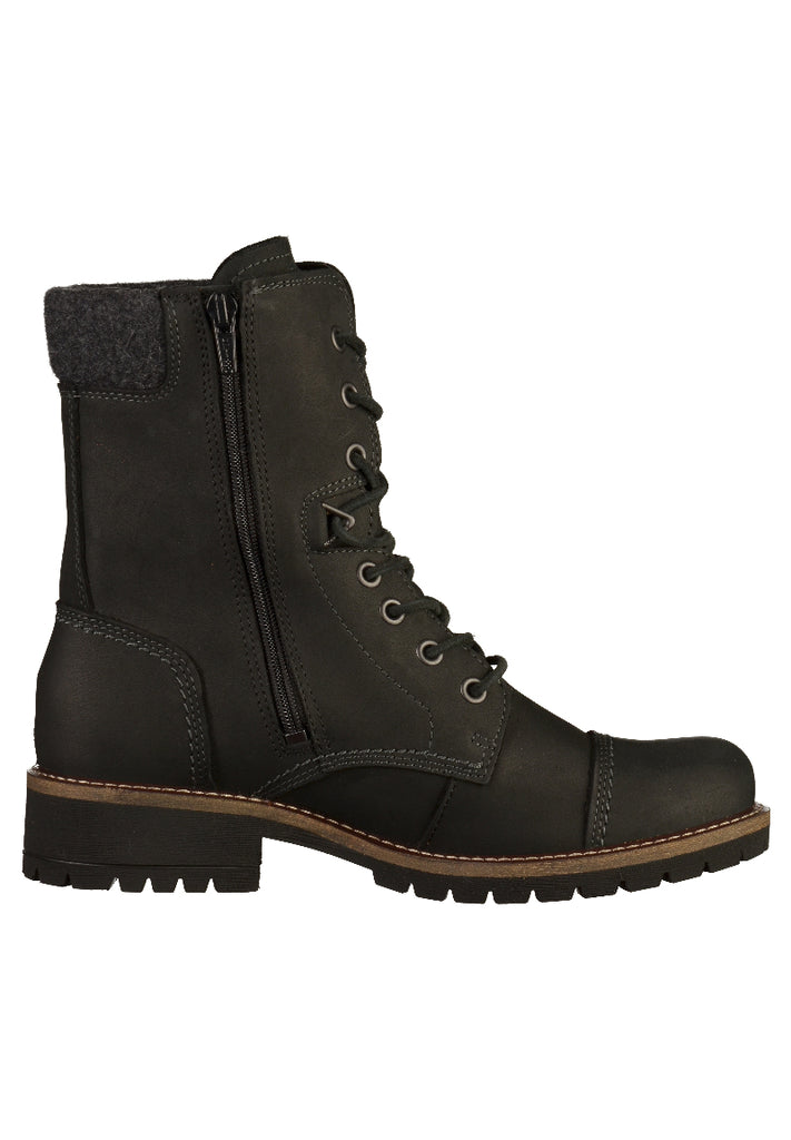 ecco Stiefelette Leder Schwarz - surf4shoes