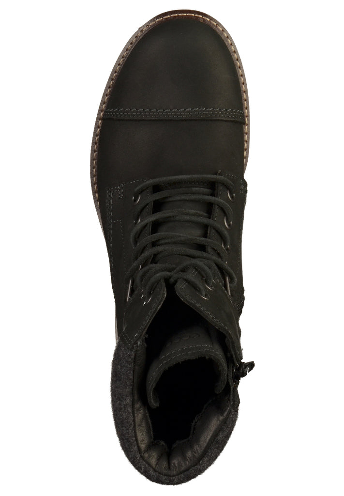 ecco Stiefelette Leder Schwarz - surf4shoes