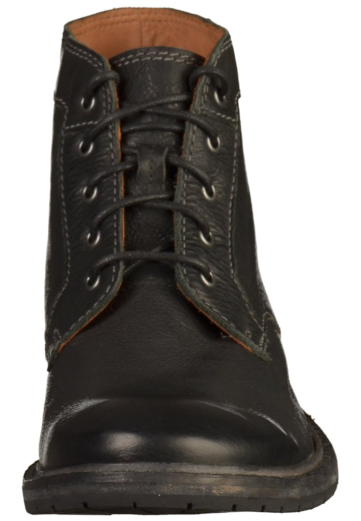 Clarks Stiefelette Leder Schwarz - surf4shoes