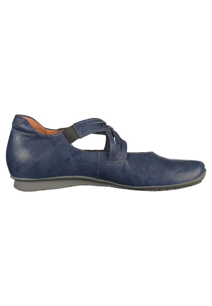 Think! Ballerinas Leder Jeans - surf4shoes
