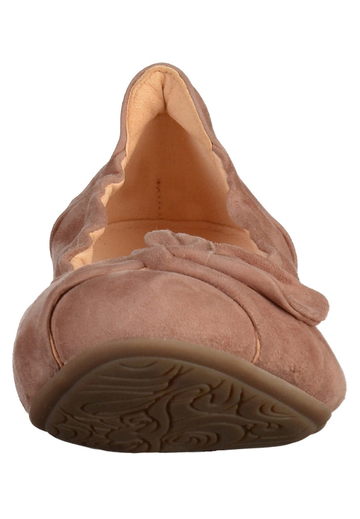 Think! Ballerinas Nubukleder Pink - surf4shoes
