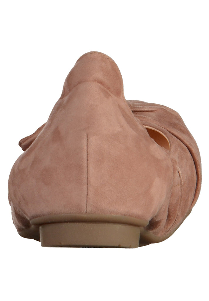 Think! Ballerinas Nubukleder Pink - surf4shoes