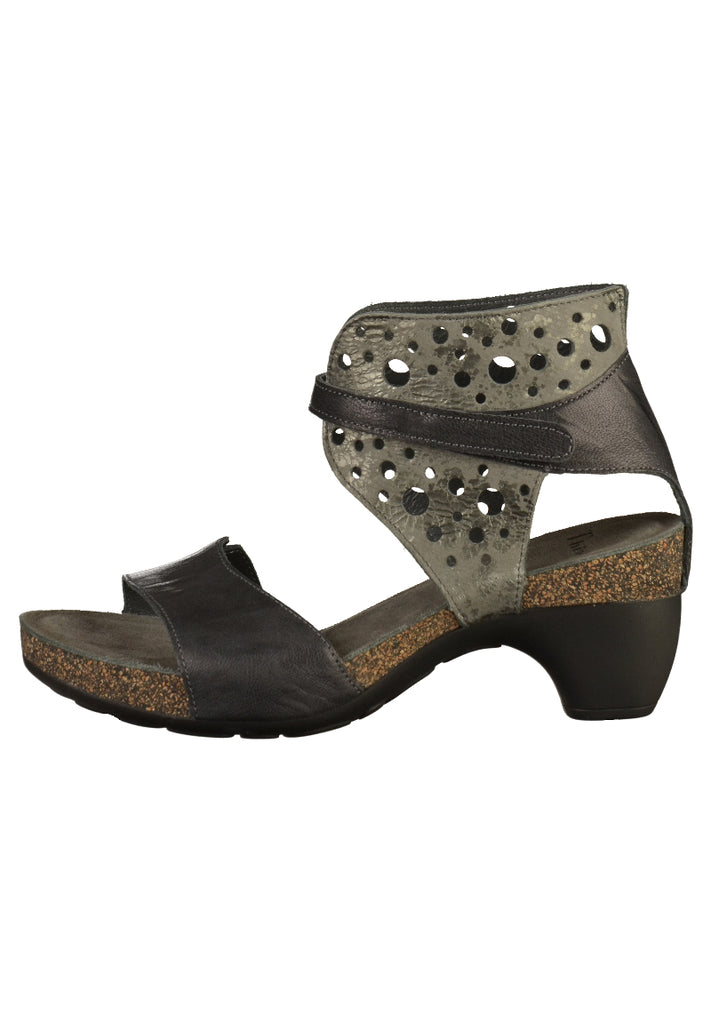Think! Sandalen Leder Grau - surf4shoes