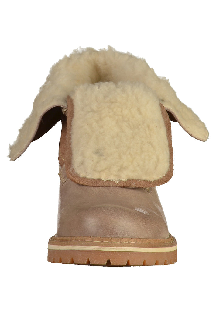 Mustang Stiefelette Leder Taupe - surf4shoes