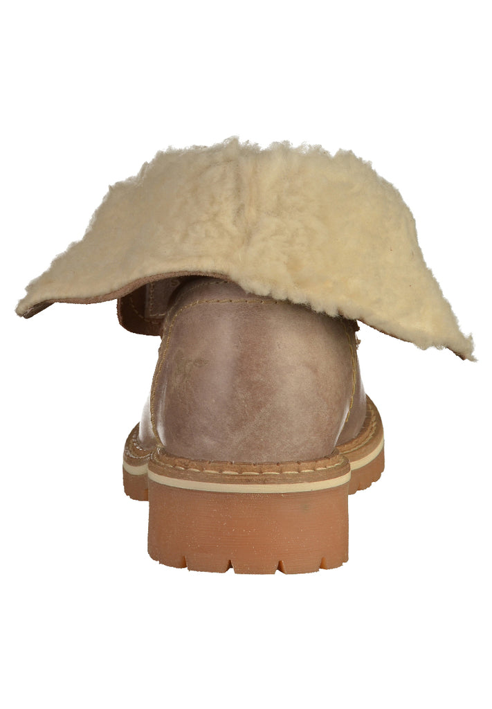 Mustang Stiefelette Leder Taupe - surf4shoes