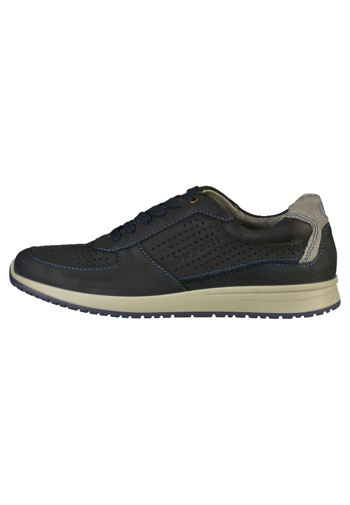 Bugatti Sneaker Leder Dunkelblau - surf4shoes