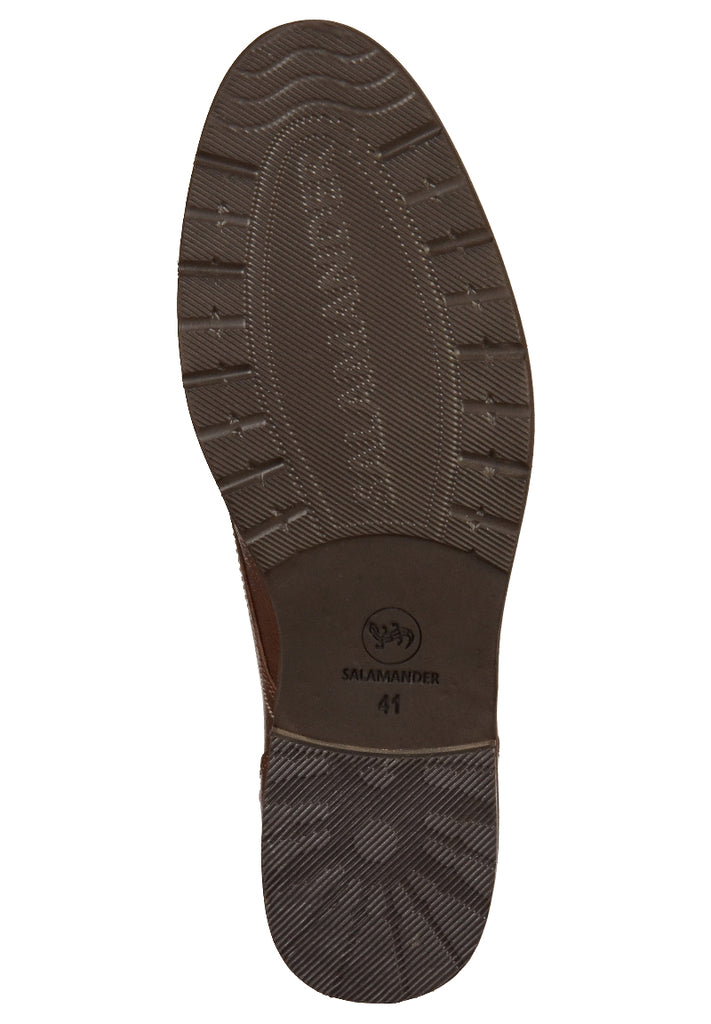 Salamander Halbschuhe Leder Braun - surf4shoes