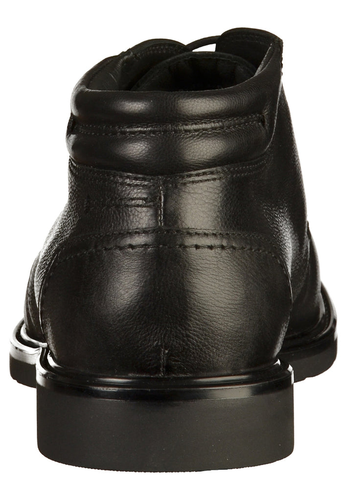 Salamander Halbschuhe Leder Schwarz - surf4shoes