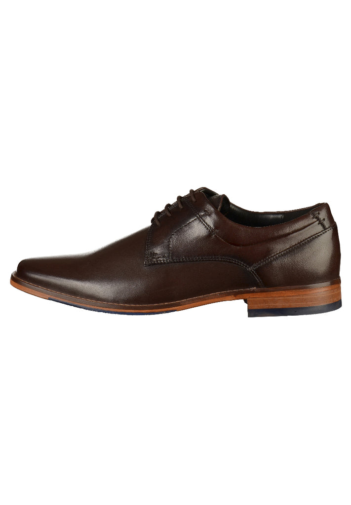 Salamander Businessschuhe Leder Dunkelbraun - surf4shoes