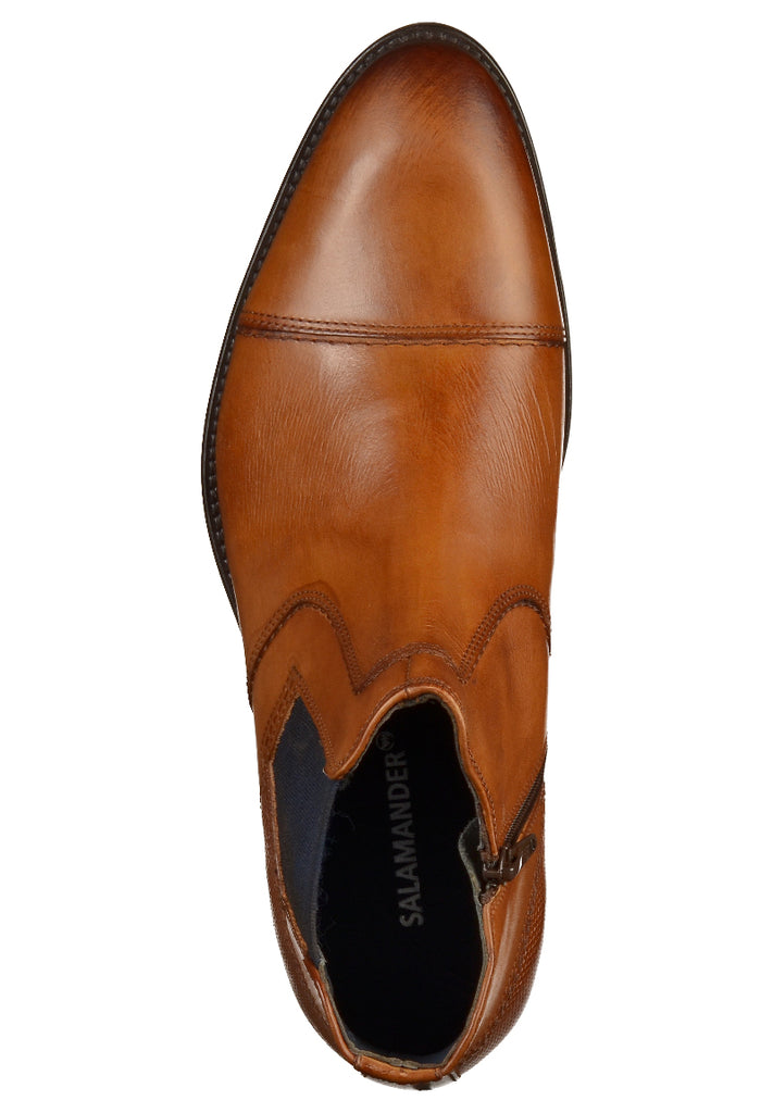 Salamander Stiefelette Leder Braun - surf4shoes