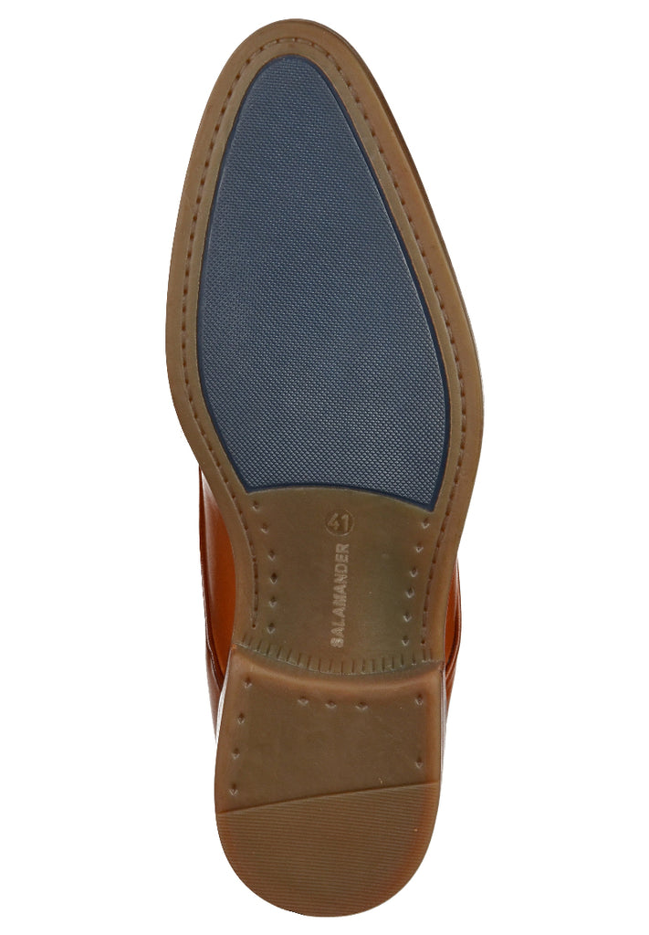 Salamander Halbschuhe Leder Braun - surf4shoes