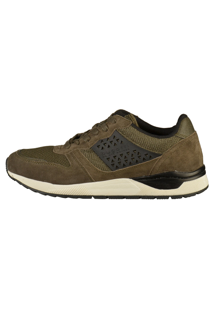 Bugatti Sneaker Leder/Textil Grün - surf4shoes