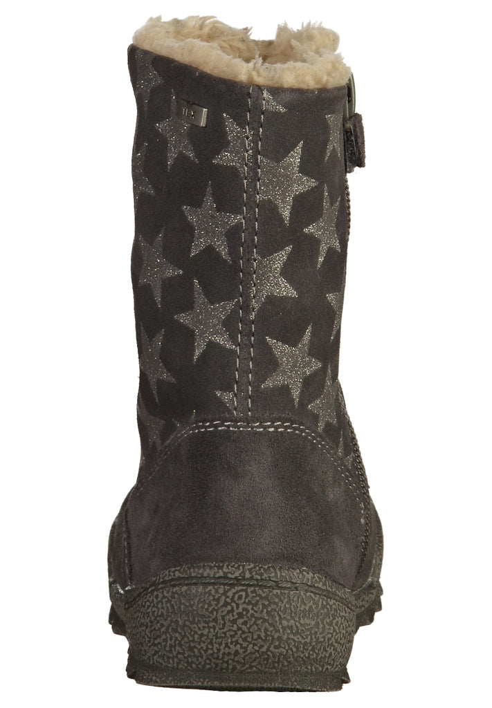 Lurchi Stiefelette Leder Charcoal - surf4shoes