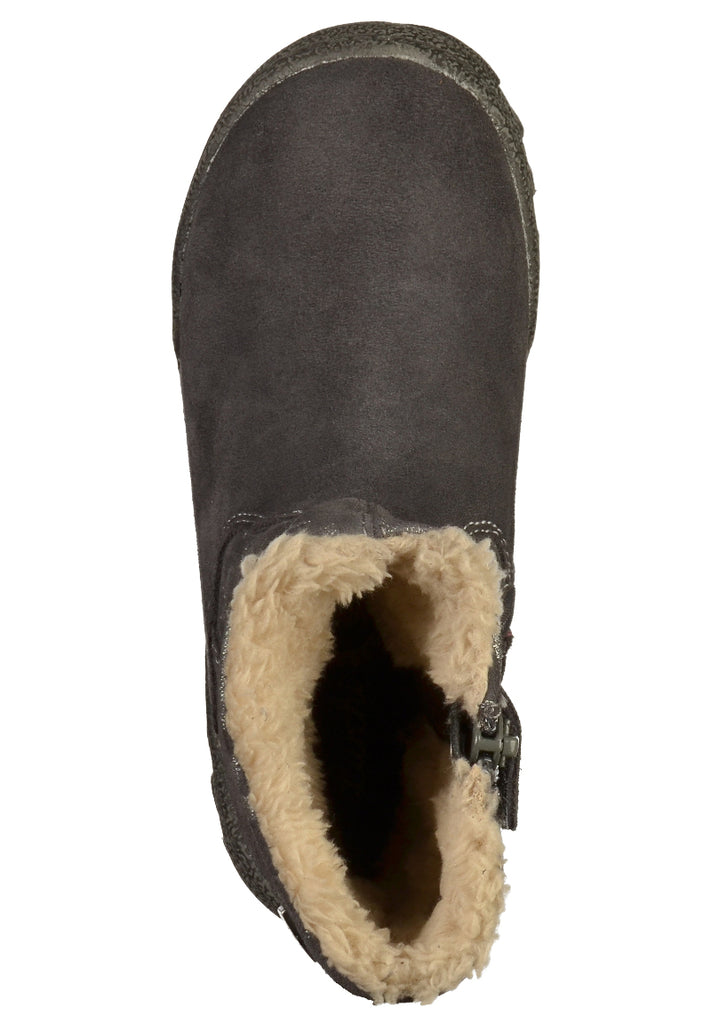 Lurchi Stiefelette Leder Charcoal - surf4shoes