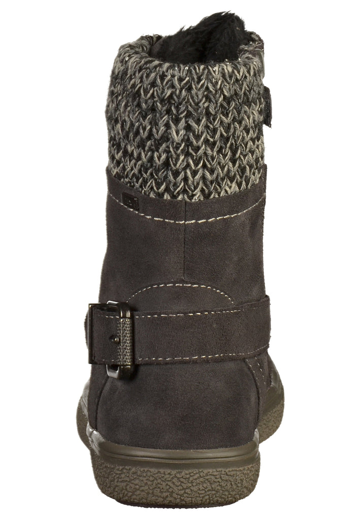 Lurchi Stiefelette Leder/Textil Charcoal - surf4shoes