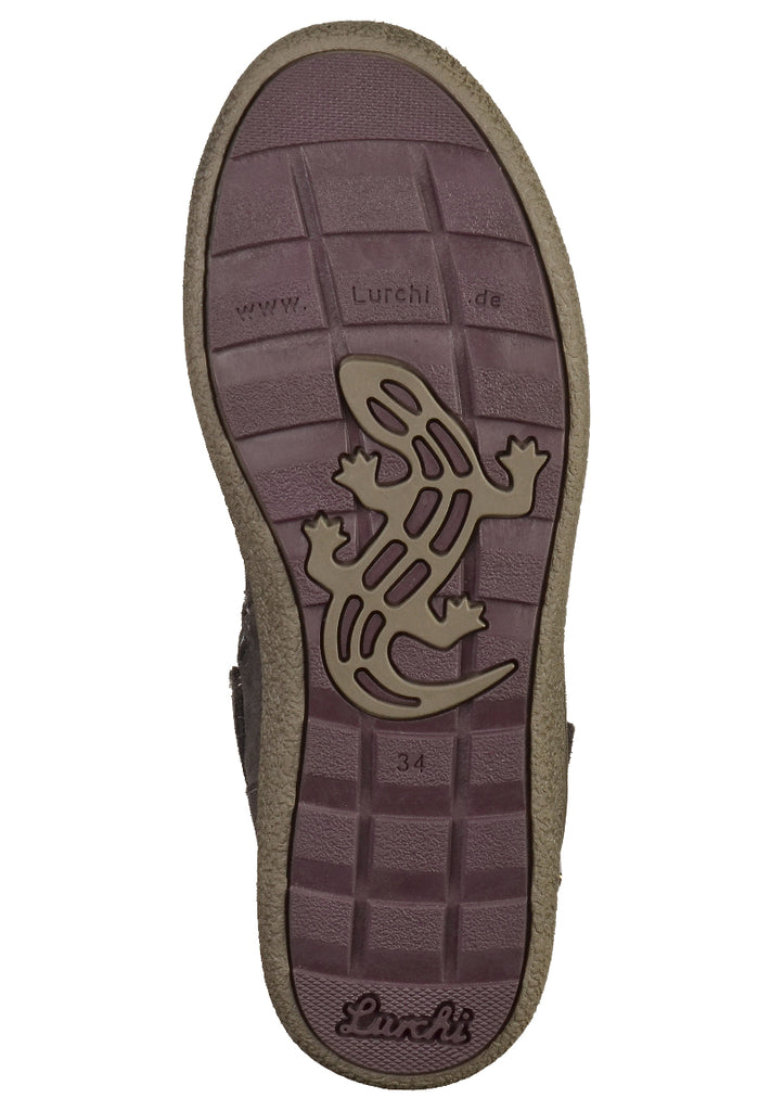 Lurchi Stiefelette Leder/Textil Charcoal - surf4shoes