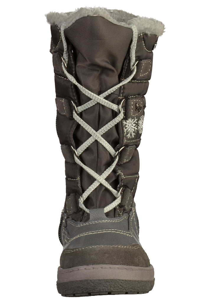 Lurchi Stiefel Leder/Textil Dunkelgrau - surf4shoes