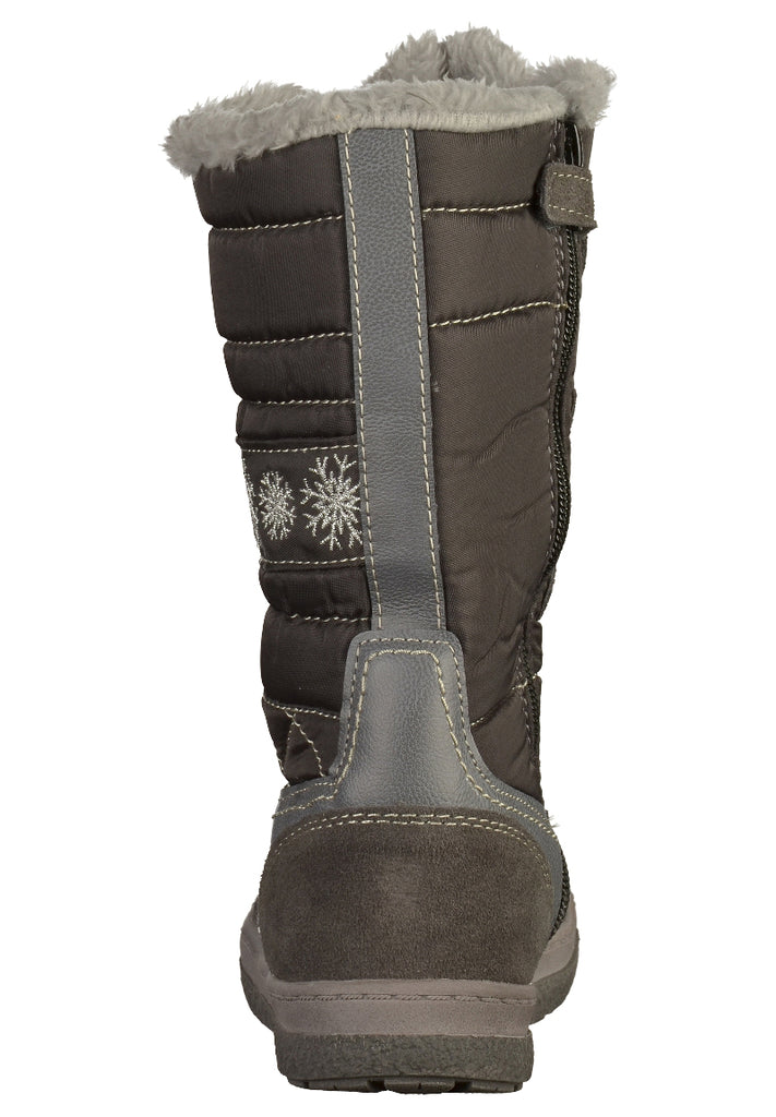 Lurchi Stiefel Leder/Textil Dunkelgrau - surf4shoes