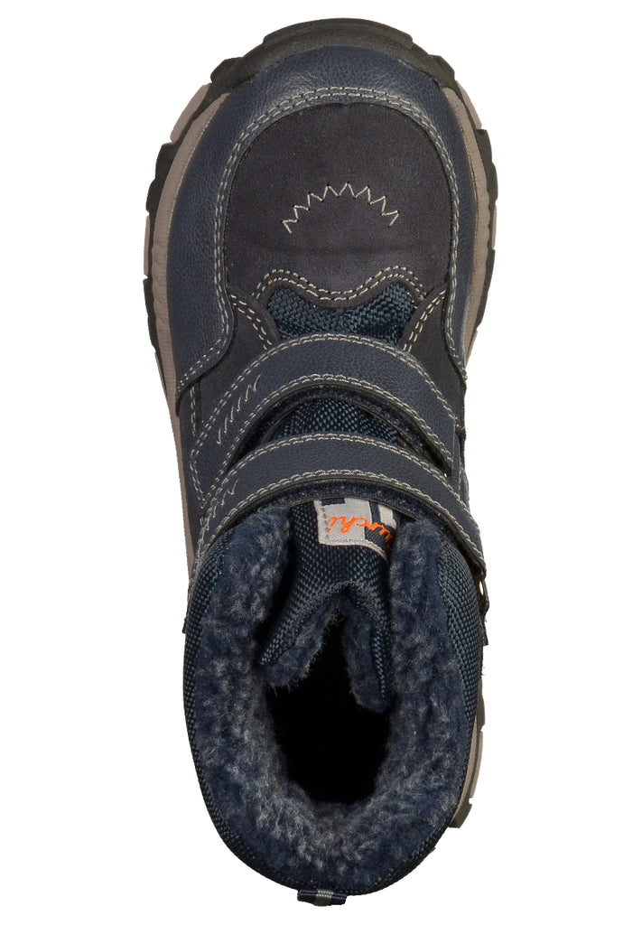 Lurchi Stiefelette Leder Navy - surf4shoes
