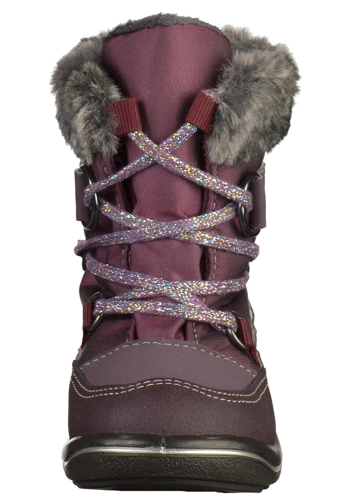 Pepino Stiefelette Lederimitat/Textil Violett - surf4shoes