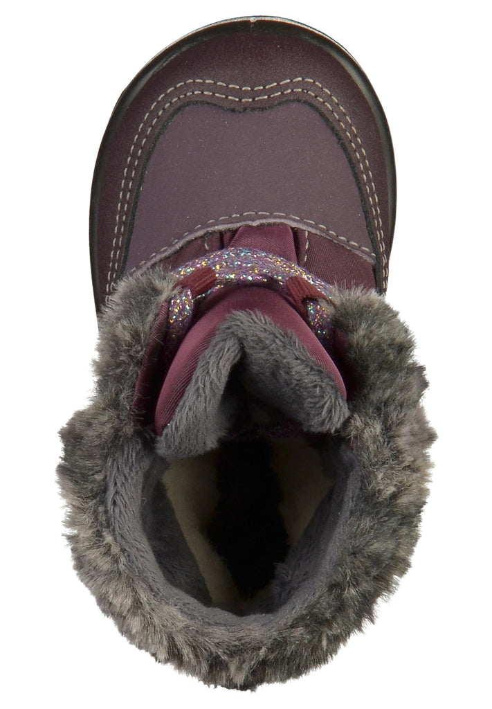 Pepino Stiefelette Lederimitat/Textil Violett - surf4shoes