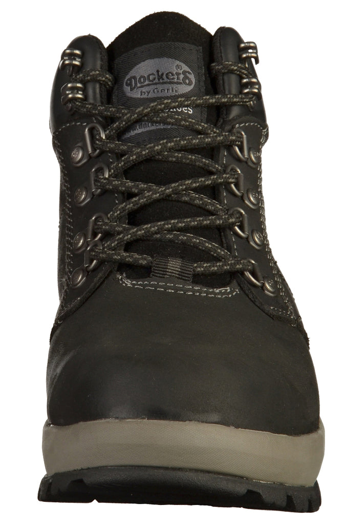 Dockers Stiefelette Leder Schwarz - surf4shoes