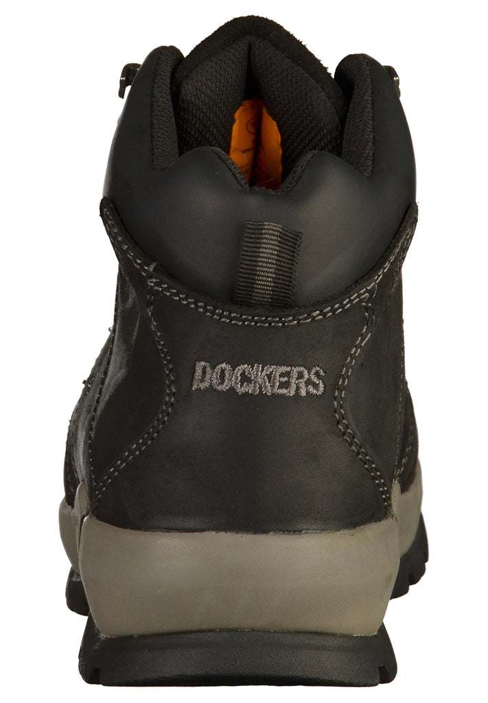 Dockers Stiefelette Leder Schwarz - surf4shoes
