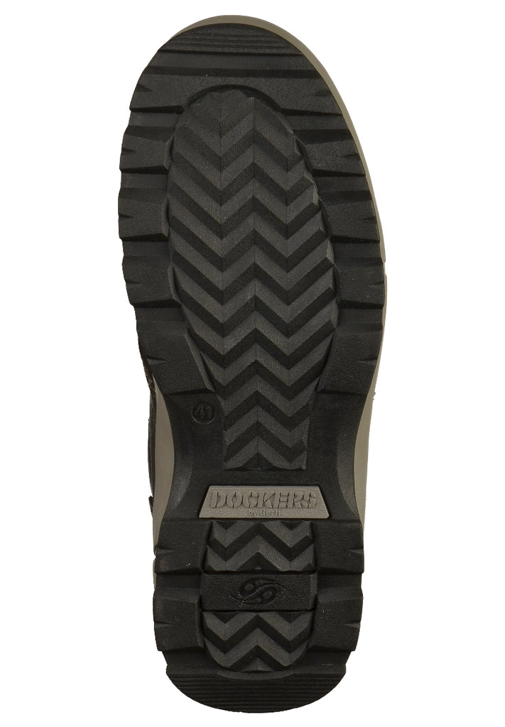 Dockers Stiefelette Leder Schwarz - surf4shoes