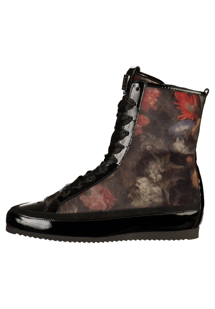 Högl Stiefelette Leder/Textil Schwarz - surf4shoes