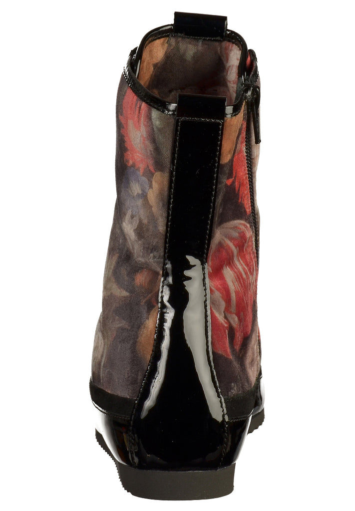 Högl Stiefelette Leder/Textil Schwarz - surf4shoes