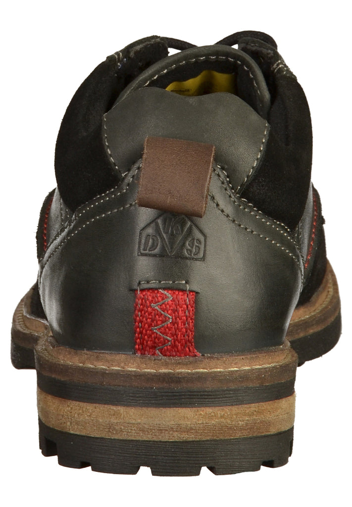 Dockers Halbschuhe Leder Schwarz - surf4shoes