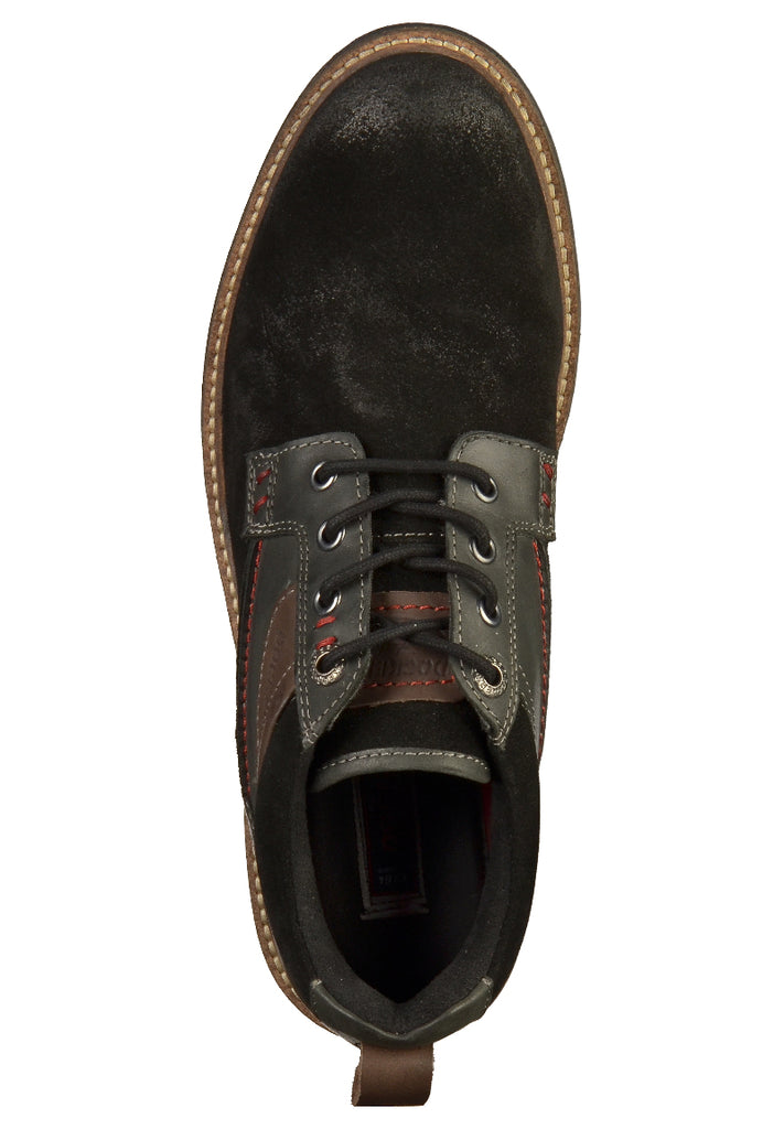 Dockers Halbschuhe Leder Schwarz - surf4shoes