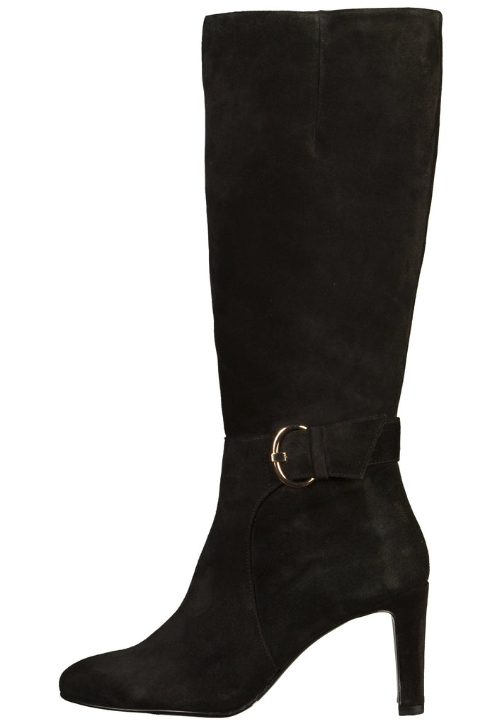 Högl Stiefel Veloursleder Schwarz - surf4shoes