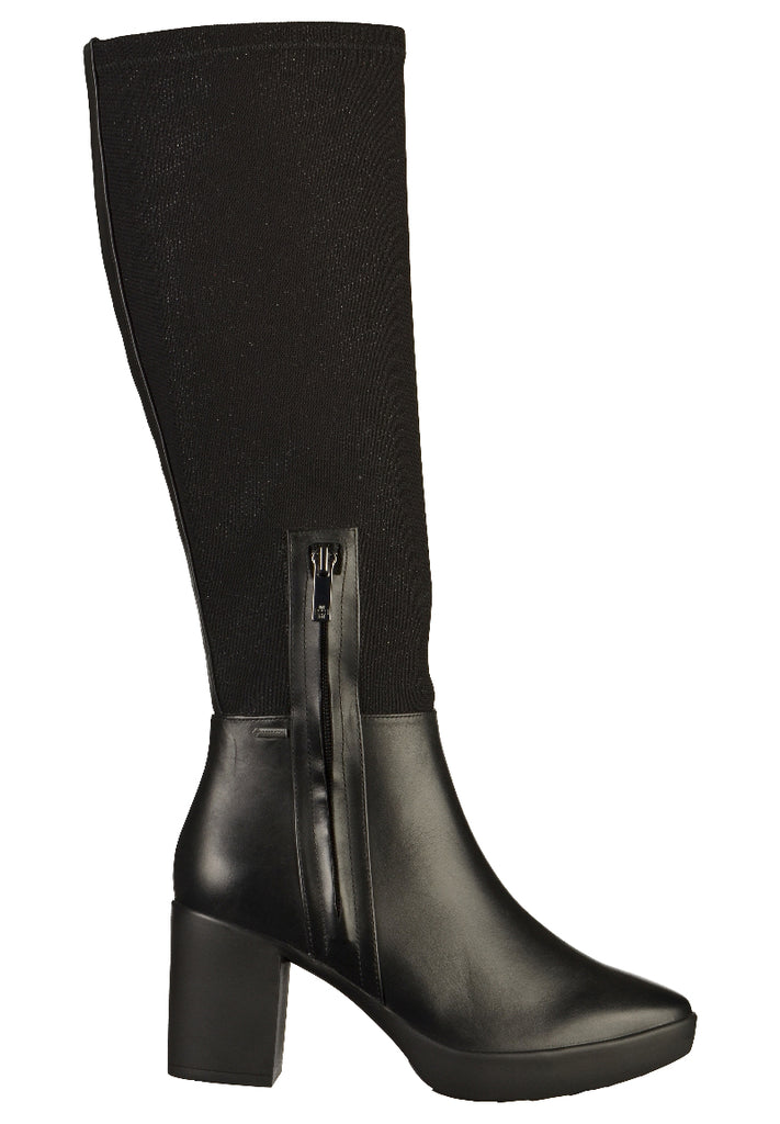 Högl Stiefel Leder/Textil Schwarz - surf4shoes