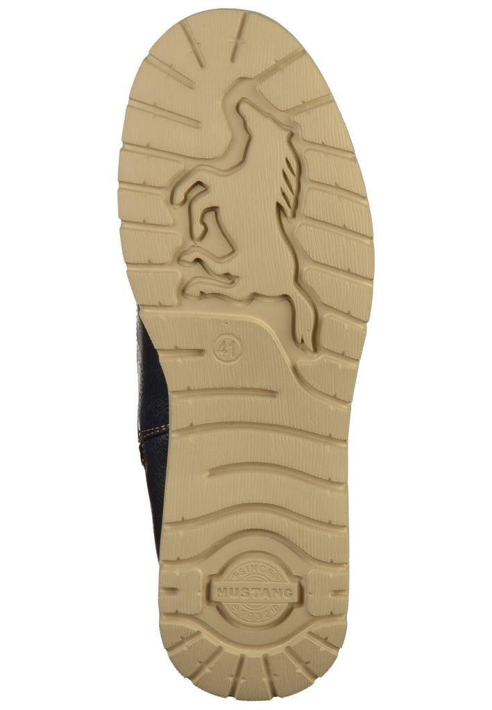 Mustang Stiefelette Lederimitat Navy - surf4shoes