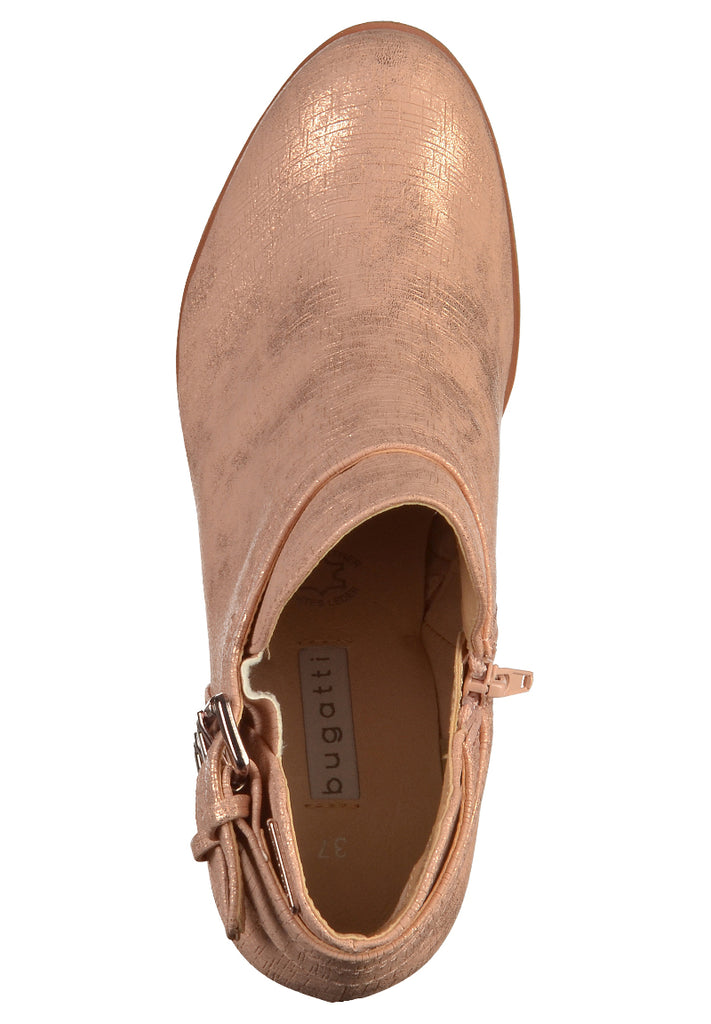 Bugatti Stiefelette Lederimitat Rose - surf4shoes