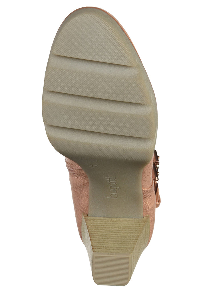 Bugatti Stiefelette Lederimitat Rose - surf4shoes