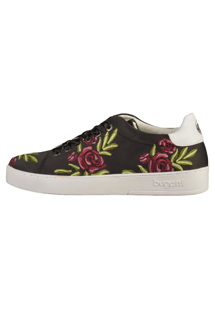 Bugatti Sneaker Lederimitat Schwarz - surf4shoes
