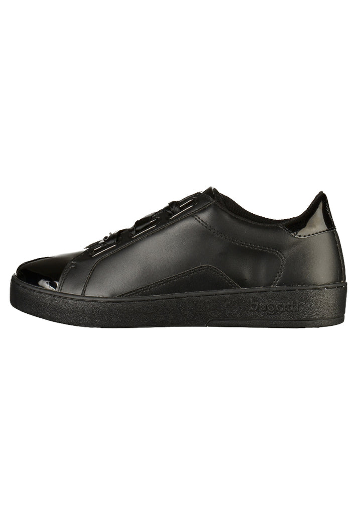 Bugatti Sneaker Lederimitat Schwarz - surf4shoes