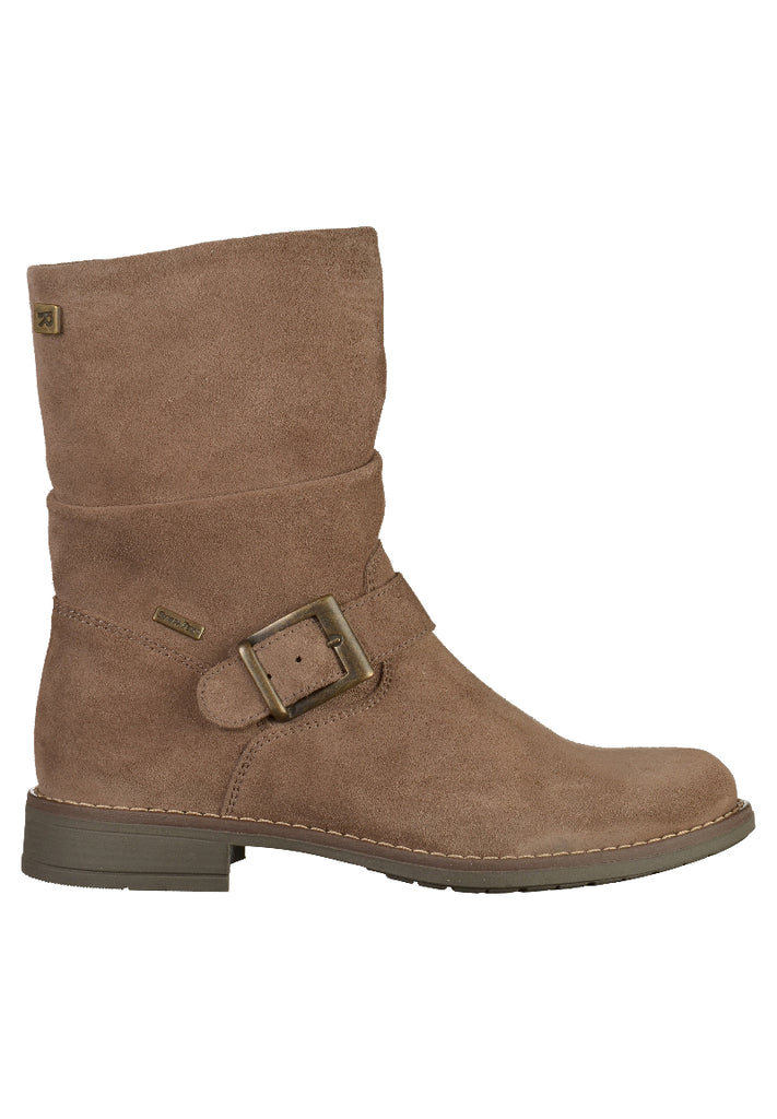 Richter Stiefelette Veloursleder Beige - surf4shoes