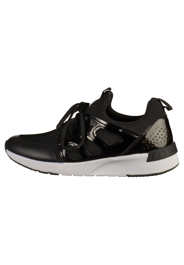 Bugatti Sneaker Lederimitat/Textil Schwarz - surf4shoes