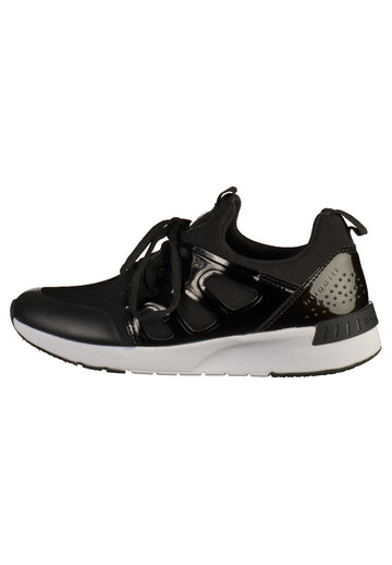 Bugatti Sneaker Lederimitat/Textil Schwarz - surf4shoes
