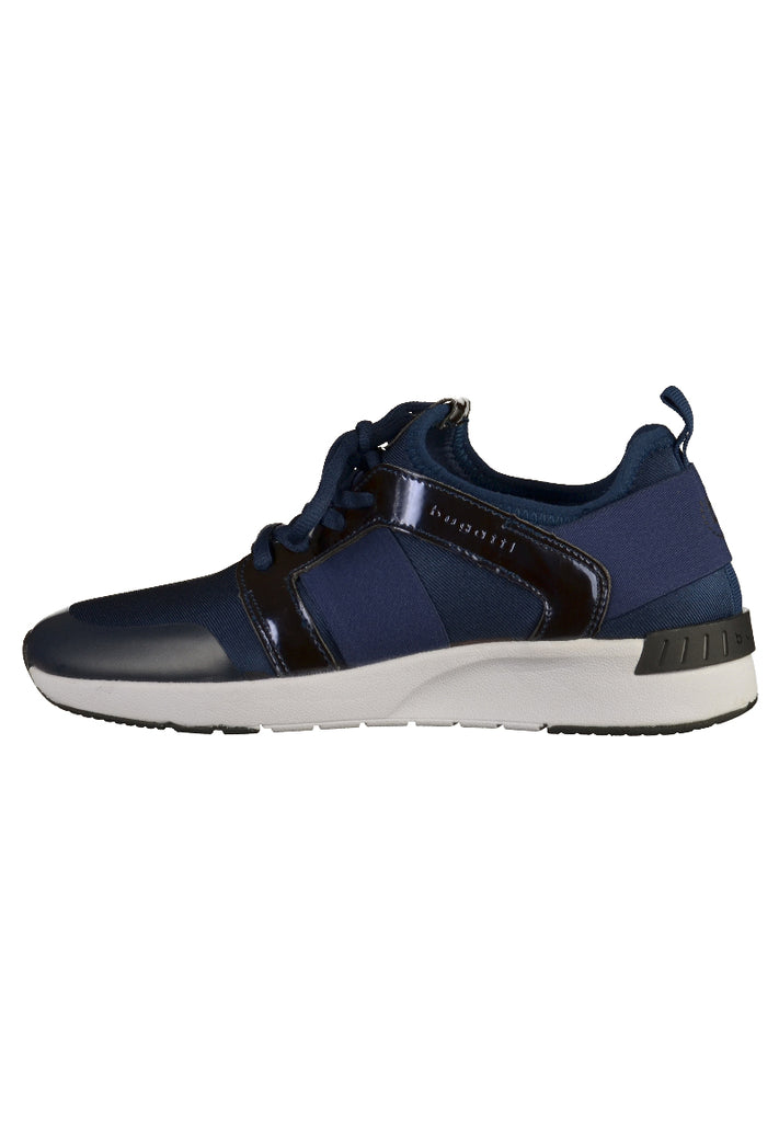 Bugatti Sneaker Lederimitat/Textil Blau - surf4shoes