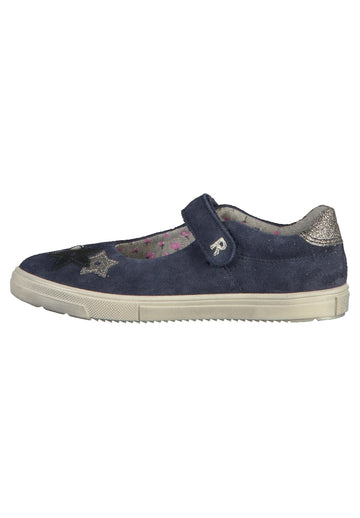 Richter Ballerinas Veloursleder Dunkelblau - surf4shoes